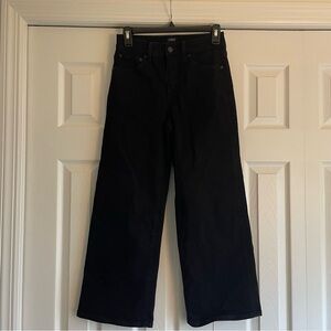 J. Crew wide leg crop jeans